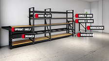 Rack It 1000kg 900 X 600mm Mdf Shelf Bunnings Warehouse